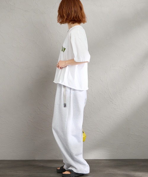 FUNG（ファング）の「[FUNG/ファング] HEALTHY カットオフ プリントＴシャツ（Tシャツ/カットソー・レディース・ブラック/ホワイト・M）」の10枚目の写真