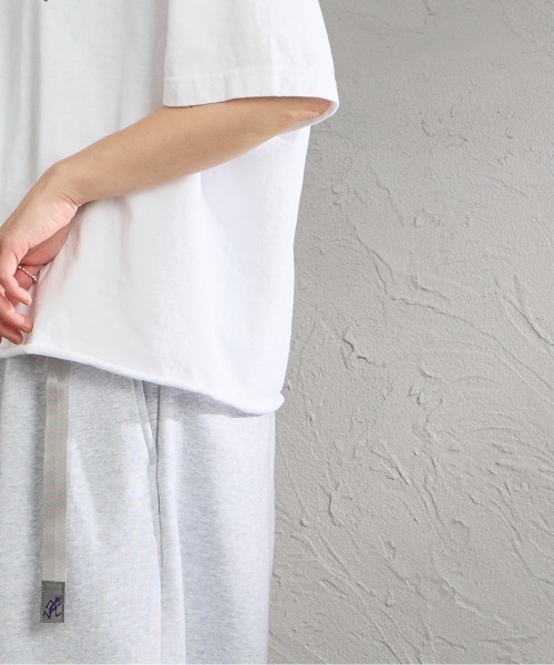 FUNG（ファング）の「[FUNG/ファング] HEALTHY カットオフ プリントＴシャツ（Tシャツ/カットソー・レディース・ブラック/ホワイト・M）」の14枚目の写真