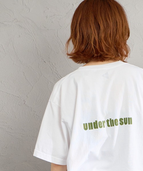 FUNG（ファング）の「[FUNG/ファング] HEALTHY カットオフ プリントＴシャツ（Tシャツ/カットソー・レディース・ブラック/ホワイト・M）」の13枚目の写真