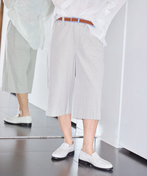 SAYAKADAVIS(サヤカディヴィス)の「SAYAKA DAVIS WIDE CAPRIS WPT16-HCT:ハーフパンツ(その他パンツ・レディース・ベージュ・SMALL)」の15枚目の写真