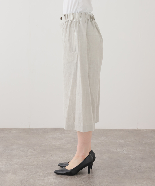 SAYAKADAVIS(サヤカディヴィス)の「SAYAKA DAVIS WIDE CAPRIS WPT16-HCT:ハーフパンツ(その他パンツ・レディース・ベージュ・SMALL)」の11枚目の写真