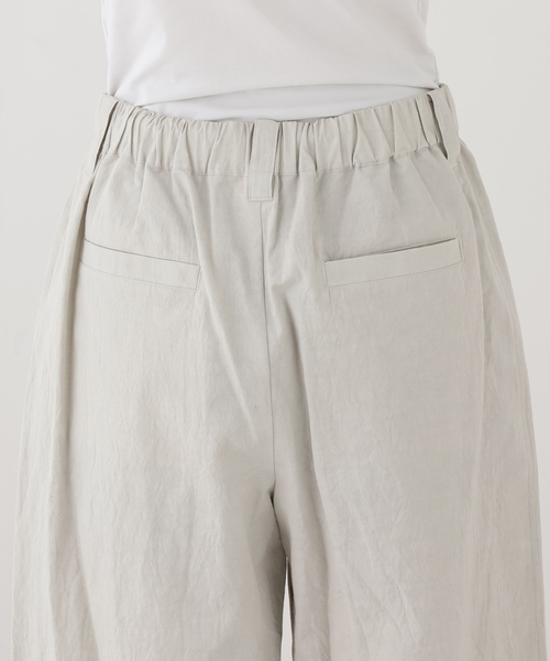 SAYAKADAVIS(サヤカディヴィス)の「SAYAKA DAVIS WIDE CAPRIS WPT16-HCT:ハーフパンツ(その他パンツ・レディース・ベージュ・SMALL)」の8枚目の写真