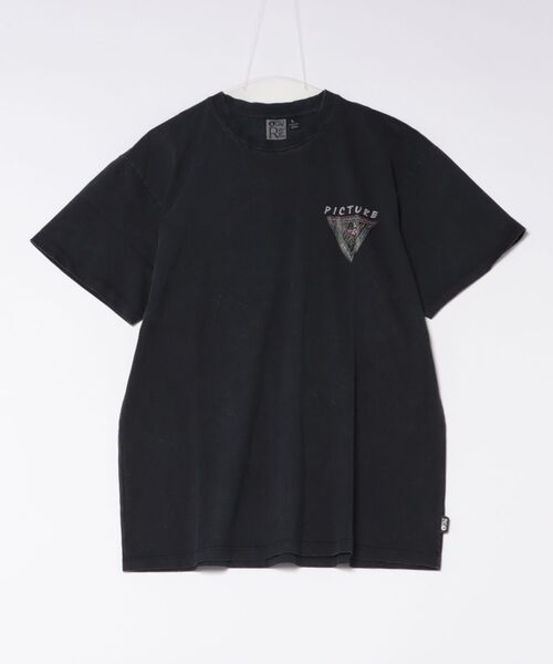 PICTURE ORGANIC CLOTHING(ピクチャーオーガニッククロージング)の「【PICTURE/ピクチャー】CHILANKO TEE ヴィンテージライク ウォッシュ加工 オーガニックコットン100% Tシャツ(Tシャツ/カットソー・メンズ・ベージュ系その他/ブラック/パープル系その他・LARGE/MEDIUM)」の6枚目の写真