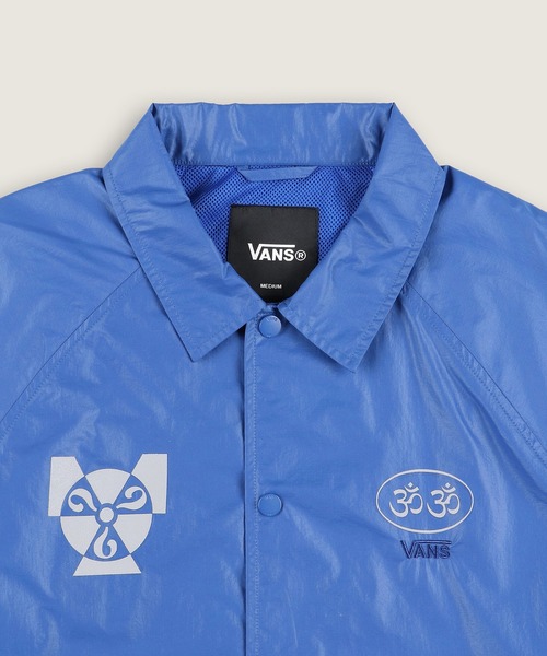 VANS(バンズ)の「ED DAVIS コーチジャケット / ED DAVIS COACH JACKET True Blu VN000VSZ7WM1(ブルゾン・メンズ・ブルー・LARGE/MEDIUM/SMALL/X-LARGE)」の5枚目の写真
