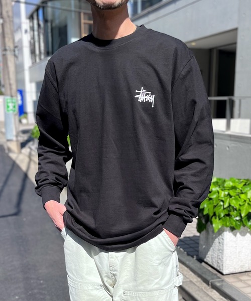 セール】【STUSSY】ステューシー BASIC LOGO LONG SLEEVE ロゴ ロング