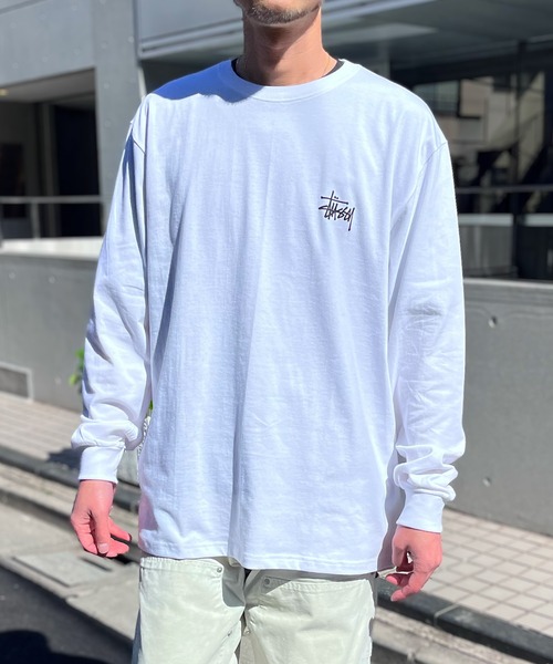 セール】【STUSSY】ステューシー BASIC LOGO LONG SLEEVE ロゴ ロング