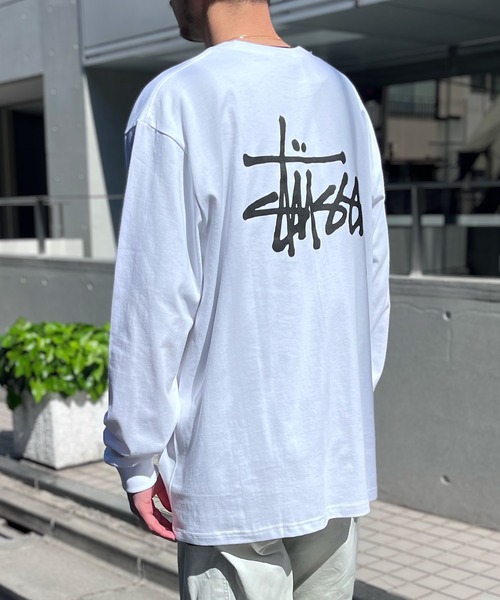セール】【STUSSY】ステューシー BASIC LOGO LONG SLEEVE ロゴ ロング