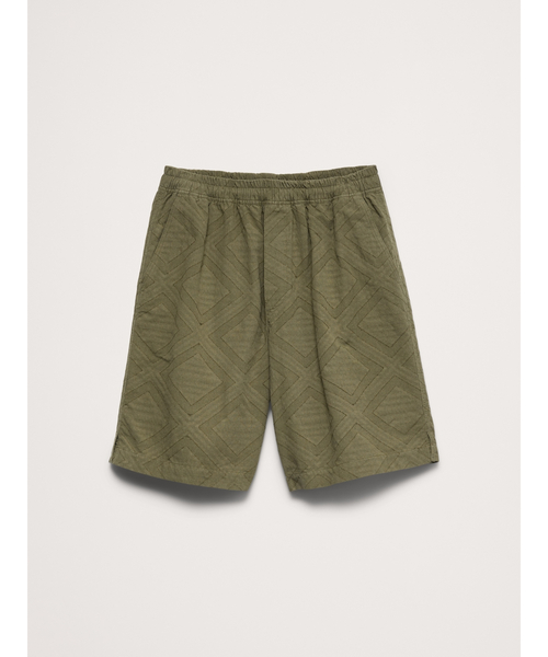 Banana Republic（バナナリパブリック）の「11インチ コットン ジャカード プルオンショートパンツ（その他パンツ・メンズ・オリーブ/ブラック・S/M/L/XL）」の8枚目の写真