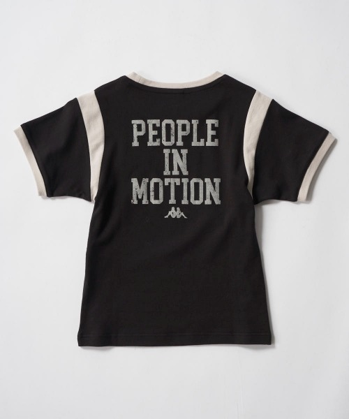 Kappa(カッパ)の「メッセージ半袖Tシャツ(Tシャツ/カットソー・レディース・ブラック/カーキ・LARGE/MEDIUM/SMALL)」の13枚目の写真