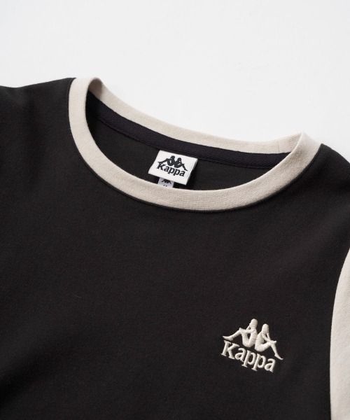 Kappa(カッパ)の「メッセージ半袖Tシャツ(Tシャツ/カットソー・レディース・ブラック/カーキ・LARGE/MEDIUM/SMALL)」の14枚目の写真