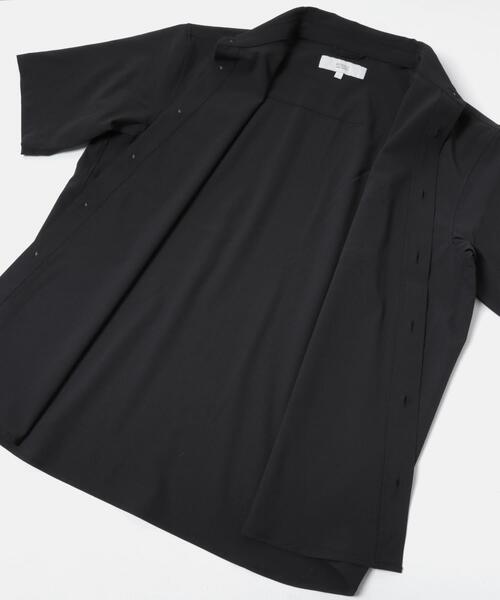 URBAN RESEARCH ROSSO MEN(アーバンリサーチロッソメン)の「『WEB限定』『XLサイズあり』『吸水速乾』Air Stretch レギュラーカラーシャツ(シャツ/ブラウス・メンズ・ブラック/ブラウン/ネイビー/チャコールグレー・X-LARGE/LARGE/MEDIUM/SMALL)」の16枚目の写真
