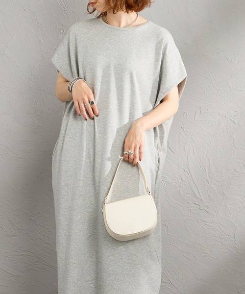 mizuiroind（ミズイロインド）の「[mizuiro ind/ミズイロインド] フリース ノースリーブロングワンピース（ワンピース・レディース・ブラック/グレー・F）」の19枚目の写真