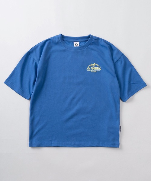GERRY(ジェリー)の「【99】【GERRY/ジェリー】ワンポイントロゴ バックプリント ドライ クルーネックTシャツ/吸水速乾/キッズ(Tシャツ/カットソー・キッズ・ブラック系2/グレー/ブラック系1/サックスブルー系/ブラック系/サックスブルー系1/ブルー系/ブルー系1・140/150/160)」の9枚目の写真
