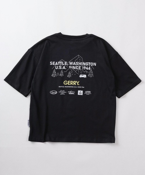 GERRY(ジェリー)の「【99】【GERRY/ジェリー】ワンポイントロゴ バックプリント ドライ クルーネックTシャツ/吸水速乾/キッズ(Tシャツ/カットソー・キッズ・ブラック系2/グレー/ブラック系1/サックスブルー系/ブラック系/サックスブルー系1/ブルー系/ブルー系1・140/150/160)」の14枚目の写真