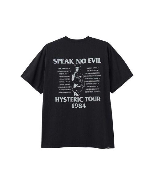 HYSTERIC GLAMOUR(ヒステリックグラマー)の「HG/HG TOUR 1984 Tシャツ(Tシャツ/カットソー・メンズ・ホワイト/オレンジ/ブラック・LARGE/MEDIUM/SMALL/X-LARGE)」の6枚目の写真