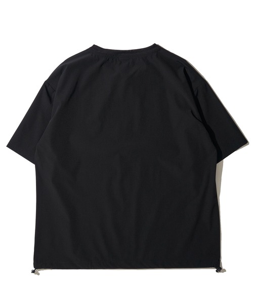 GERRY（ジェリー）の「【GERRY/ジェリー】接触冷感 裾ドローコード ストレッチナイロン ショートスリーブTシャツ（Tシャツ/カットソー・メンズ・ブラウン/グレイッシュベージュ/ブラック・LARGE/X-LARGE/MEDIUM）」の5枚目の写真