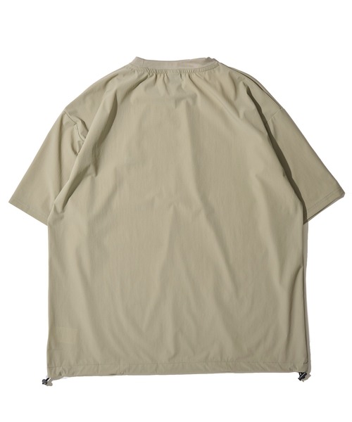 GERRY（ジェリー）の「【GERRY/ジェリー】接触冷感 裾ドローコード ストレッチナイロン ショートスリーブTシャツ（Tシャツ/カットソー・メンズ・ブラウン/グレイッシュベージュ/ブラック・LARGE/X-LARGE/MEDIUM）」の9枚目の写真