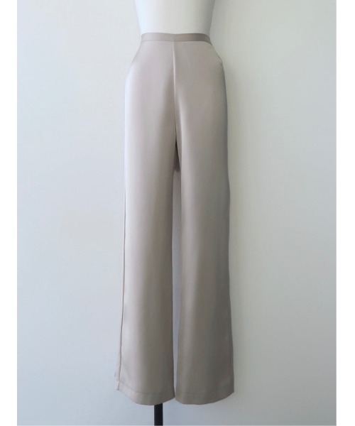NOWNS(ナウンス)の「Alma | Satin sleek pants(その他パンツ・レディース・ライトベージュ/ブラック/ネイビー・FREE)」の21枚目の写真