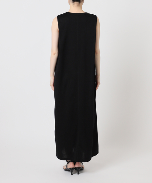 U by SPICK&SPAN(ユーバイスピックアンドスパン)の「ショルダータックロングワンピース(ワンピース・レディース・イエロー/ブラック/カーキ・FREE)」の5枚目の写真