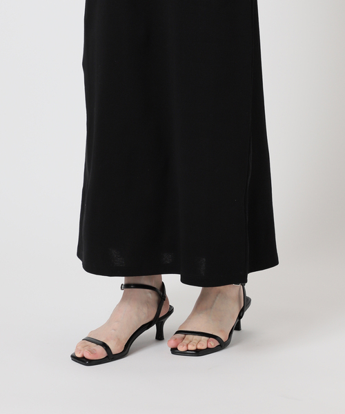U by SPICK&SPAN(ユーバイスピックアンドスパン)の「ショルダータックロングワンピース(ワンピース・レディース・イエロー/ブラック/カーキ・FREE)」の10枚目の写真