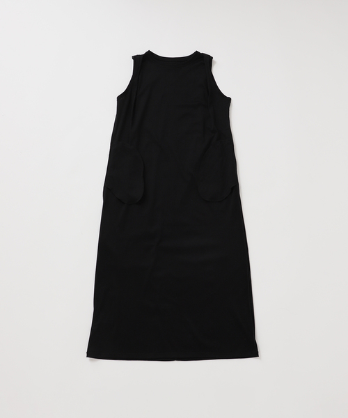 U by SPICK&SPAN(ユーバイスピックアンドスパン)の「ショルダータックロングワンピース(ワンピース・レディース・イエロー/ブラック/カーキ・FREE)」の11枚目の写真