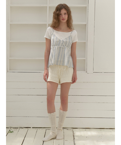 RE_L(リエル)の「Liv sleeveless blouse (blue)(シャツ/ブラウス・レディース・その他・FREE)」の5枚目の写真