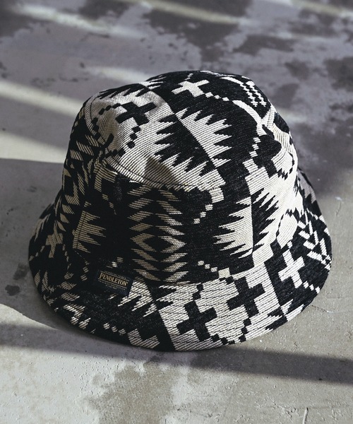 PENDLETON(ペンドルトン)の「PENDLETON ペンドルトン SPIDER ROCK GOBELINS HAT スパイダーロック ゴブラン ハット(ハット・メンズ・ブルー/ブラック・FREE)」の1枚目の写真