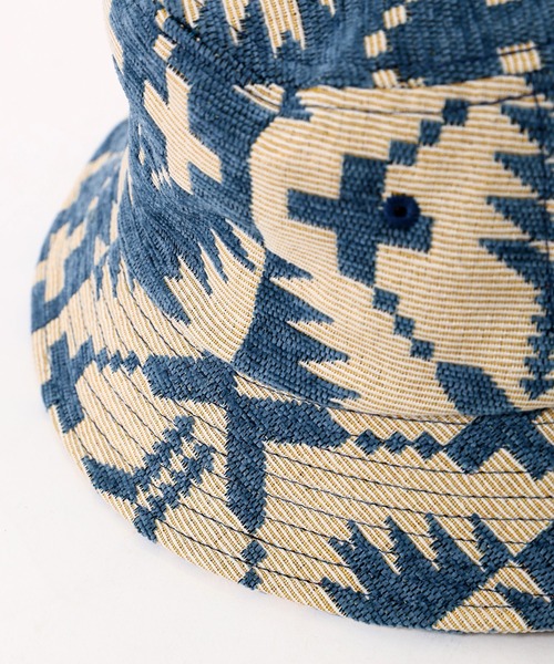 PENDLETON(ペンドルトン)の「PENDLETON ペンドルトン SPIDER ROCK GOBELINS HAT スパイダーロック ゴブラン ハット(ハット・メンズ・ブルー/ブラック・FREE)」の6枚目の写真