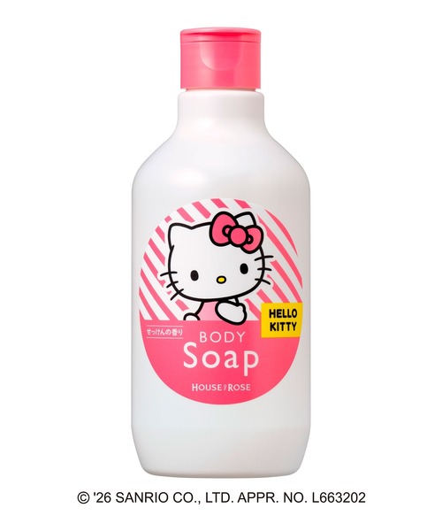 ハウス オブ ローゼ(ハウス オブ ローゼ)の「ハウスオブローゼ / ボディソープ KT(ハローキティ / せっけんの香り) 300mL(石鹸/ボディソープ・レディース・その他・FREE)」の2枚目の写真