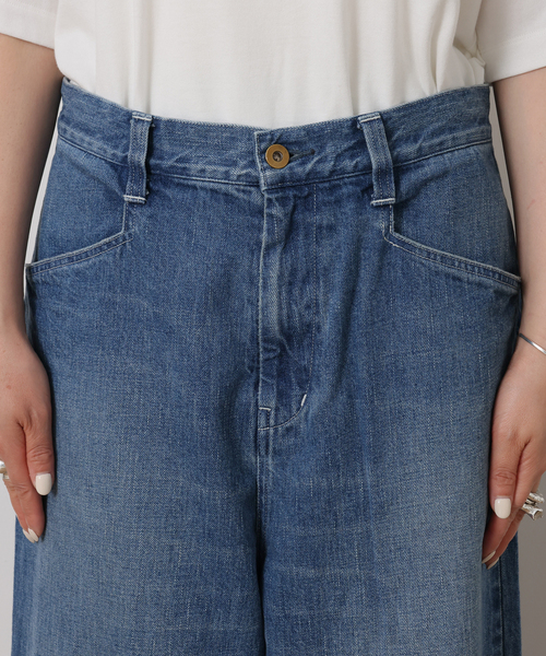 JOURNAL STANDARD LUXE（ジャーナルスタンダード　ラックス）の「12OZデニム ドアパンツ（デニムパンツ・レディース・ブルー・LARGE/MEDIUM/SMALL）」の18枚目の写真
