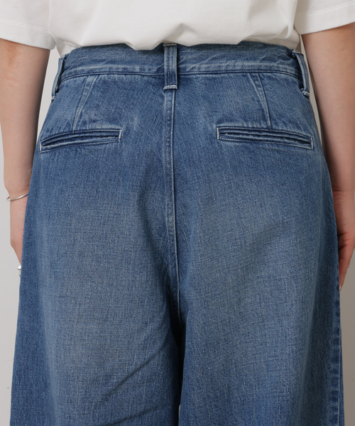 JOURNAL STANDARD LUXE（ジャーナルスタンダード　ラックス）の「12OZデニム ドアパンツ（デニムパンツ・レディース・ブルー・LARGE/MEDIUM/SMALL）」の17枚目の写真