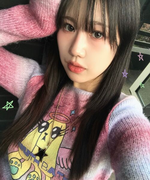 youthbath（ユースバース）の「Color Gradation cropped knit_brown（ニット/セーター・レディース・その他・FREE）」の3枚目の写真