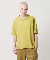 UNITED ARROWS & SONS | <UNITED ARROWS & SONS> LINEN CREW TEE/Tシャツ(Tシャツ/カットソー)