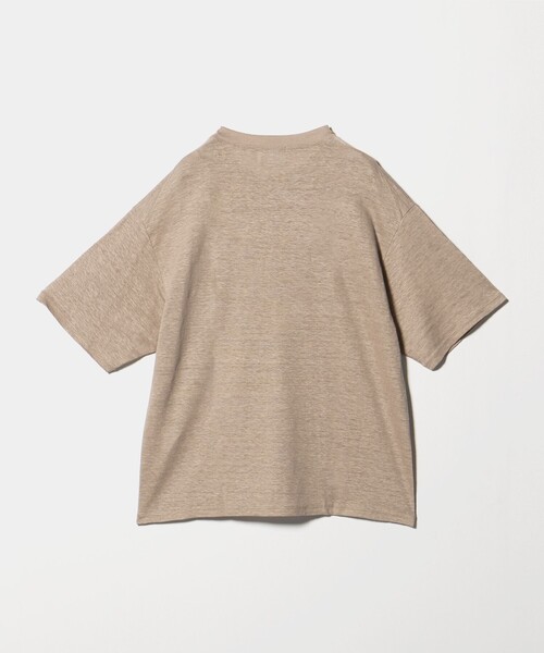 UNITED ARROWS & SONS(ユナイテッドアローズアンドサンズ)の「<UNITED ARROWS & SONS> LINEN CREW TEE/Tシャツ(Tシャツ/カットソー・メンズ・ライム・L/S/XL)」の10枚目の写真