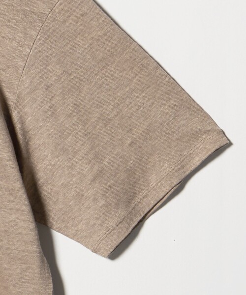 UNITED ARROWS & SONS(ユナイテッドアローズアンドサンズ)の「<UNITED ARROWS & SONS> LINEN CREW TEE/Tシャツ(Tシャツ/カットソー・メンズ・ライム・L/S/XL)」の12枚目の写真