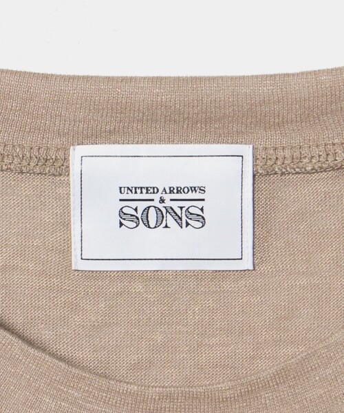 UNITED ARROWS & SONS(ユナイテッドアローズアンドサンズ)の「<UNITED ARROWS & SONS> LINEN CREW TEE/Tシャツ(Tシャツ/カットソー・メンズ・ライム・L/S/XL)」の17枚目の写真