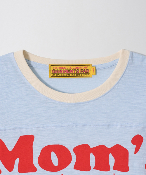 GARMENTS FAB（ガーメンツファブ）の「Moms Favorite Tee (SKY BLUE)（Tシャツ/カットソー・レディース・その他・MEDIUM/LARGE）」の3枚目の写真
