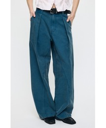 CROSS CHINO WIDE STRAIGHT（チノパンツ）｜MOUSSY（マウジー）の