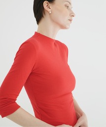 CLANE（クラネ）の「MOCK NECK MID SLEEVE TOPS（Tシャツ/カットソー）」