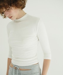 CLANE | MOCK NECK MID SLEEVE TOPS(Tシャツ/カットソー)