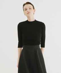 CLANE（クラネ）の「MOCK NECK MID SLEEVE TOPS（Tシャツ/カットソー）」