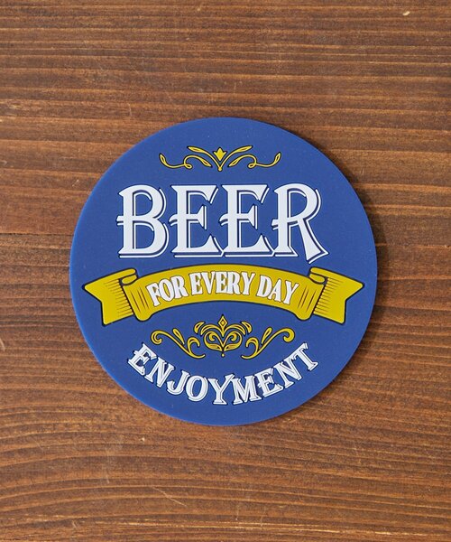 BIRTHDAY BAR(バースデイバー)の「BIRTHDAY BAR ビールコースター(キッチンツール・レディース・ネイビー/グレー・0)」の8枚目の写真