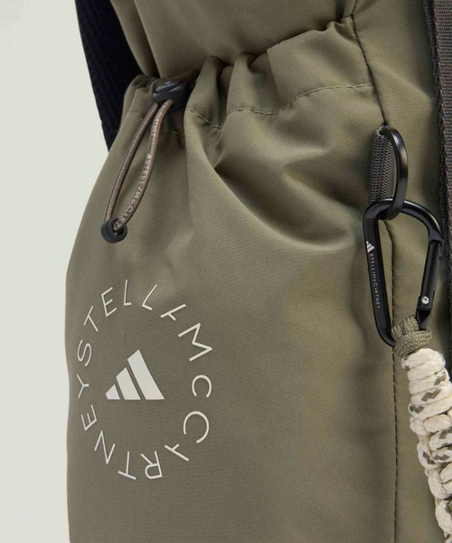adidas(アディダス)の「adidas by Stella McCartney バックパック【adidas by Stella McCartney】 / アディダス adidas(バックパック/リュック・レディース・カーキ・FREE)」の6枚目の写真