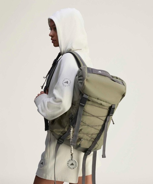 adidas(アディダス)の「adidas by Stella McCartney バックパック【adidas by Stella McCartney】 / アディダス adidas(バックパック/リュック・レディース・カーキ・FREE)」の7枚目の写真
