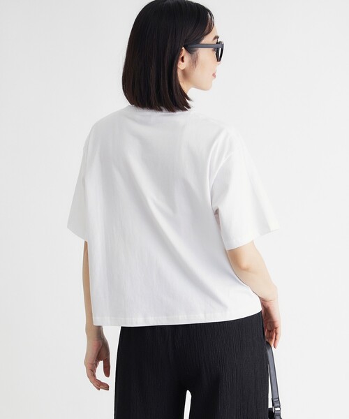 HONEYSUCKLE ROSE(ハニーサックルローズ)の「CAMP7(キャンプ7)プリントTシャツ(Tシャツ/カットソー・レディース・ベージュ/オフホワイト・04/05)」の5枚目の写真