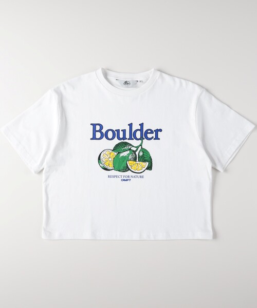 HONEYSUCKLE ROSE(ハニーサックルローズ)の「CAMP7(キャンプ7)プリントTシャツ(Tシャツ/カットソー・レディース・ベージュ/オフホワイト・04/05)」の13枚目の写真