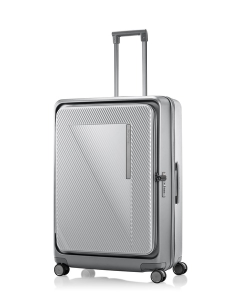 Samsonite(サムソナイト)の「サムソナイト ZIPPRIX FT スピナー 75/28 エキスパンダー FT シルバー(スーツケース/キャリーバッグ・メンズ・シルバー・L)」の1枚目の写真