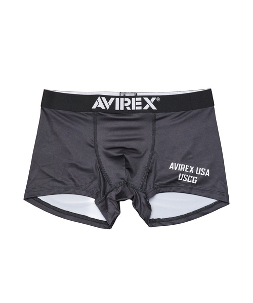 AVIREX(アヴィレックス)の「【es】【AVIREX】USCG BOXER SHORTS(ボクサーパンツ・メンズ・ブラック/オリーブ・X-LARGE/MEDIUM/LARGE)」の2枚目の写真