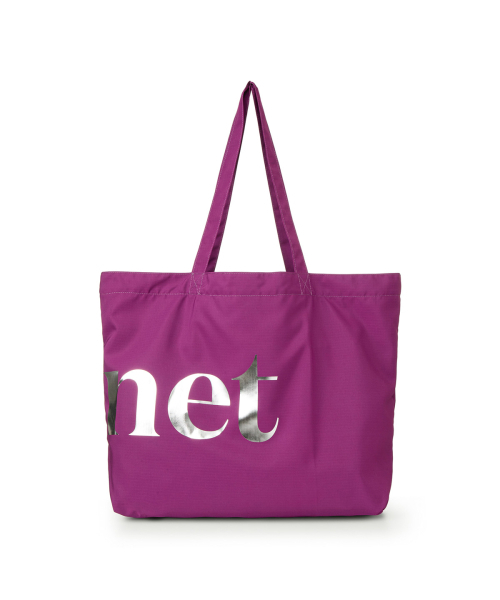 DEINET(ダイニット)の「POINT LOGO SHOULDER BIG BAG IN PURPLE(ショルダーバッグ・レディース・その他・FREE)」の3枚目の写真