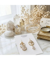 【Espoir et la lune】3連デザインピアス(MA)